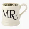 Emma Bridgewater Black Toast S2 Mr and Mrs Mugs - Image 2