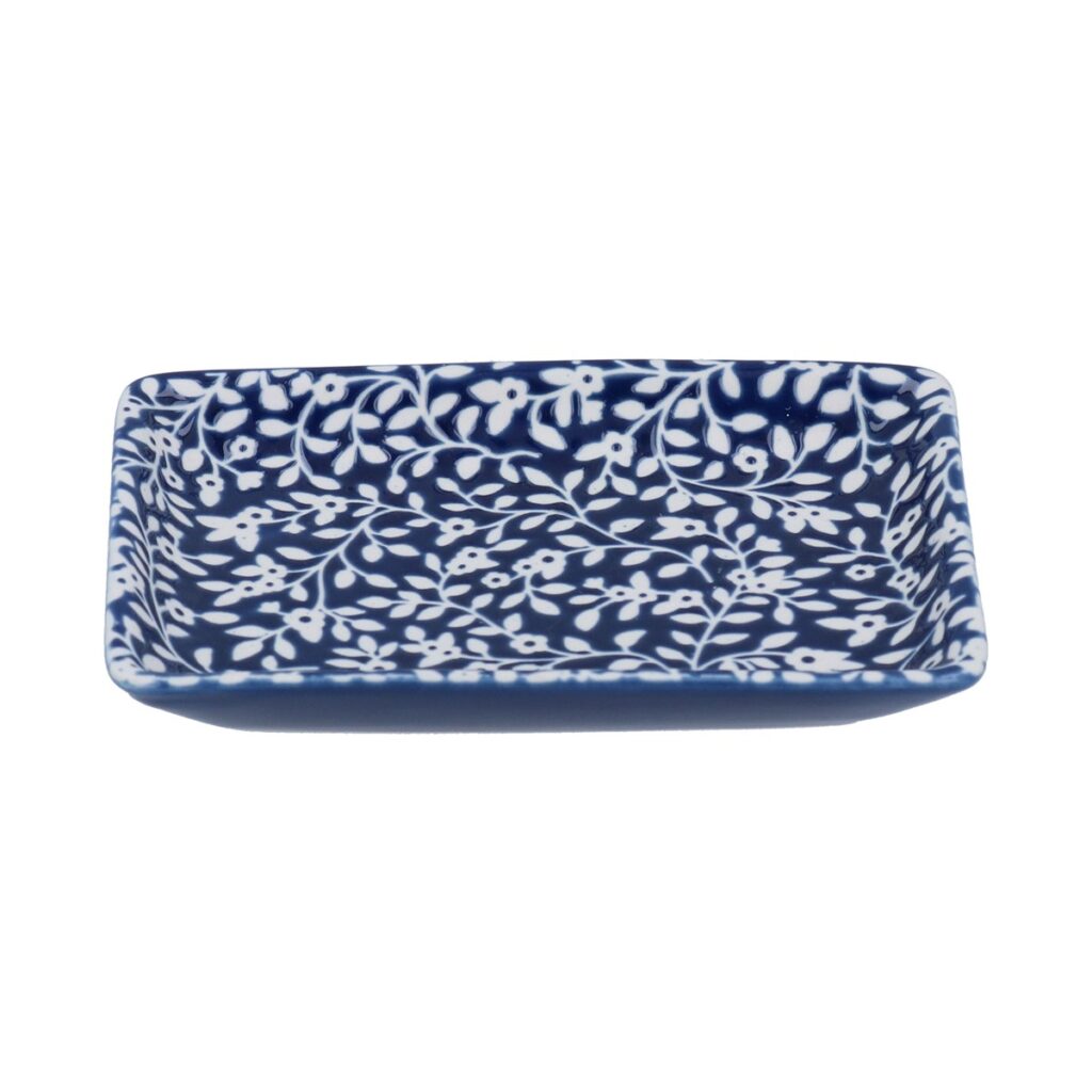 Navy and White Trinket Dish