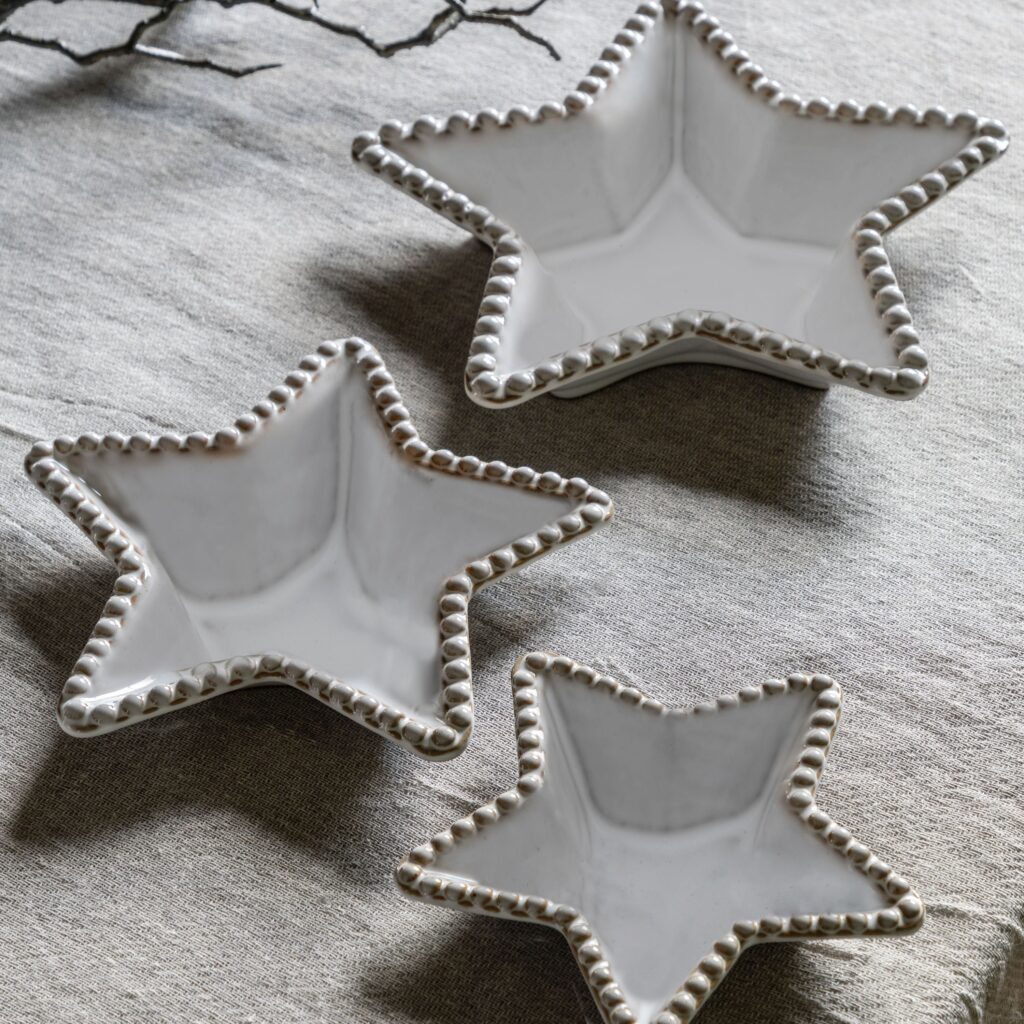 Beaded Star Bowl