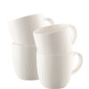 Belleek Erne Set of 4 Mugs