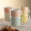 Belleek Set of 6 White Willow Mugs - Image 2