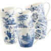 Belleek Set of 6 Archive Mugs