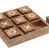 Wooden Tic Tac Toe Game