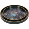 Laura Ashley Green Mathilde Set of Two Trays - Image 3