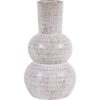 Laura Ashley White Lowick Stoneware Small Vase