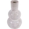 Laura Ashley White Lowick Stoneware Small Vase - Image 2