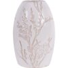 Laura Ashley White Pussywillow Large Stoneware Vase