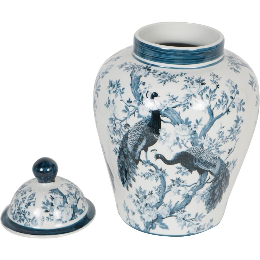 Laura Ashley Midnight Blue Belvedere Ginger Jar - Image 3