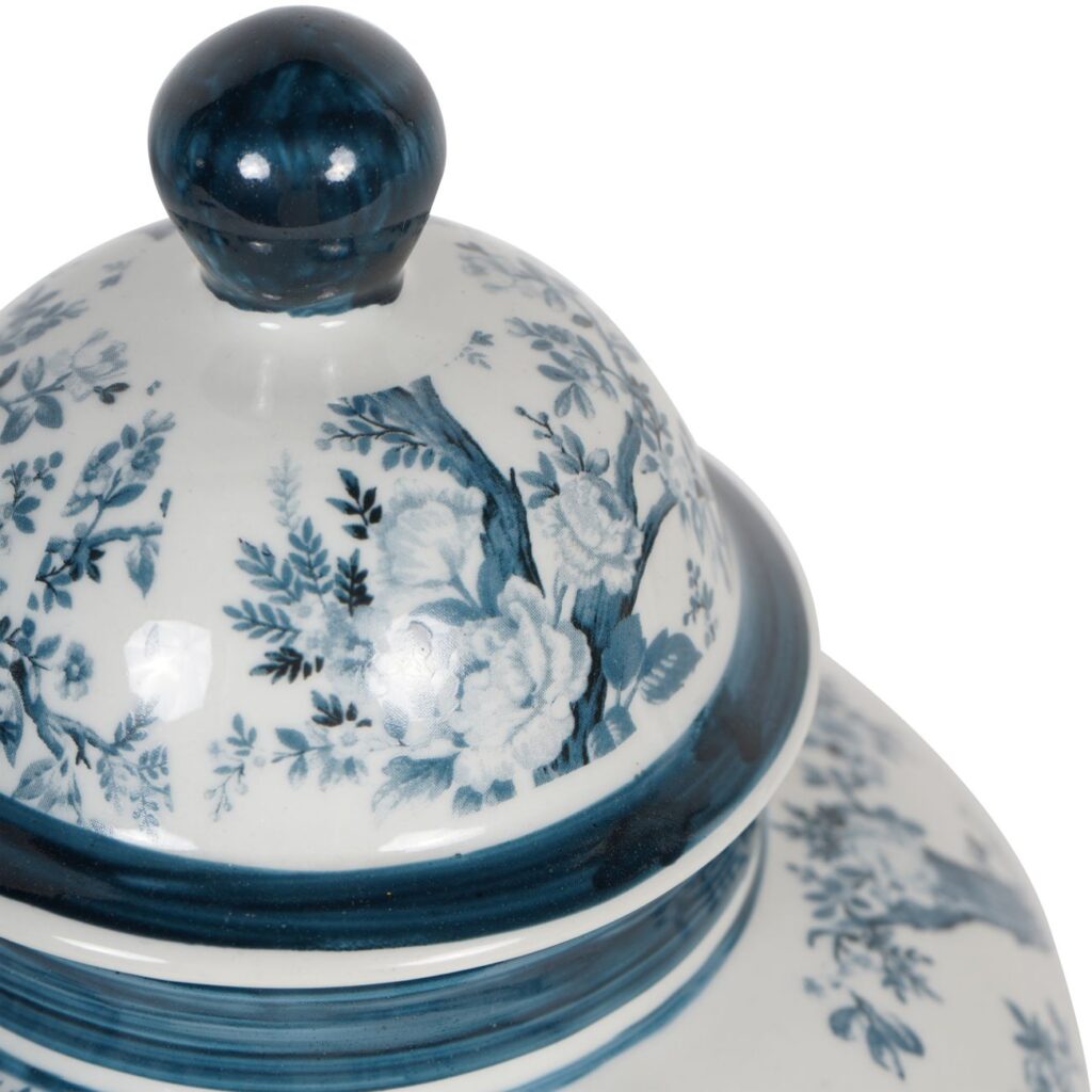 Laura Ashley Midnight Blue Belvedere Ginger Jar - Image 2