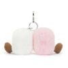 Jellycat Amuseables Pair of Marshmallows Bag Charm - Image 2