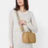 Katie Loxton Hallie Double Strap Bag Camel - Image 4