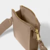 Katie Loxton Effie Slim Crossbody Bag Mocha - Image 3