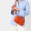 Katie Loxton Hallie Double Strap Bag Orange - Image 4