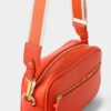 Katie Loxton Hallie Double Strap Bag Orange - Image 2