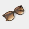 Katie Loxton Savannah Sunglasses Brown - Image 3