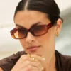 Katie Loxton Venice Sunglasses Amber - Image 3