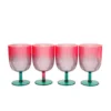 Coconut Grove Ombre S4 Wine Tumblers