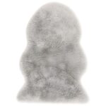 Asiatic Auckland Single Faux Sheepskin silver