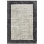 Asiatic Blade Border 160x230 charcoal silver