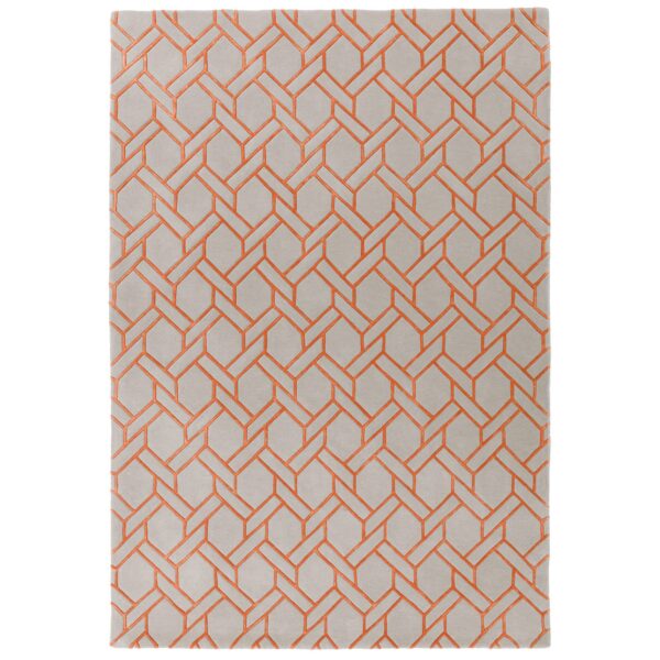 Asiatic Nexus 120x170 FL01 Silver/Orange
