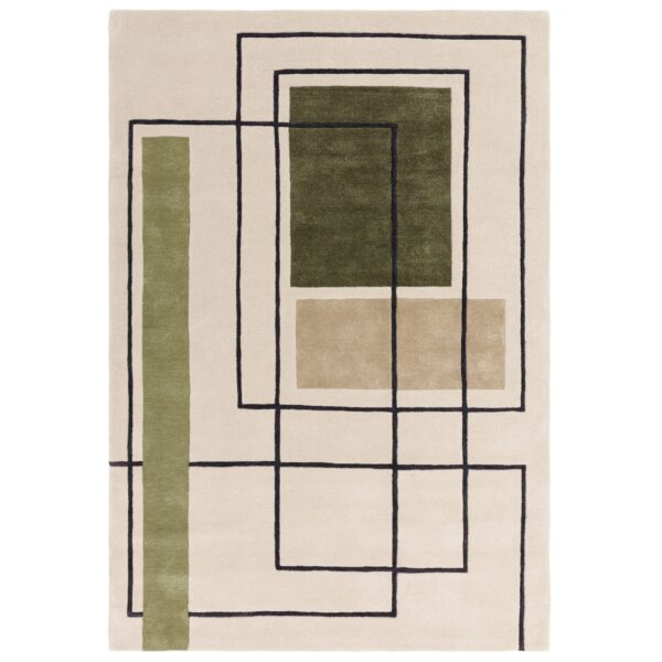 Asiatic Reef Outline Khaki RF21 160x230