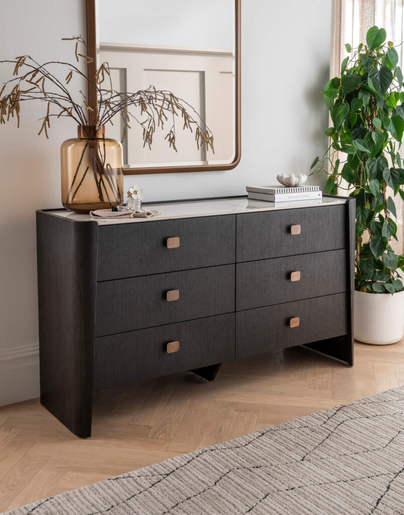 Rhodes Dressing Chest 6 Drawer